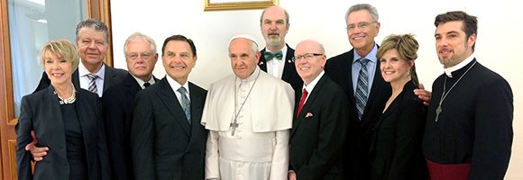 Pope Meets with Evangelical Leaders
