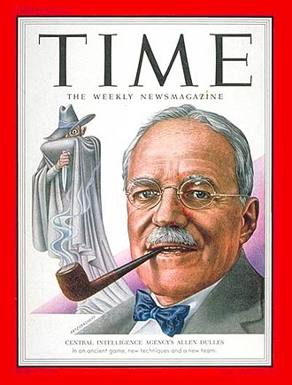 Allen Dulles on the Cover of Time Magazine